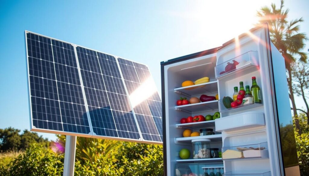 solar energy fridge