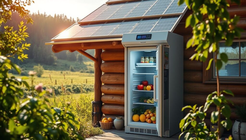 solar energy fridge