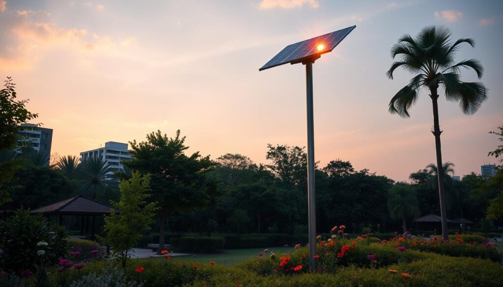 Solar Energy Light Pole