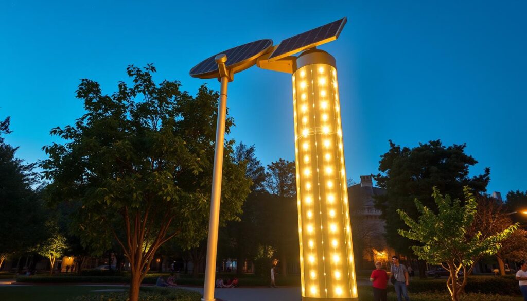 Solar Energy Light Pole