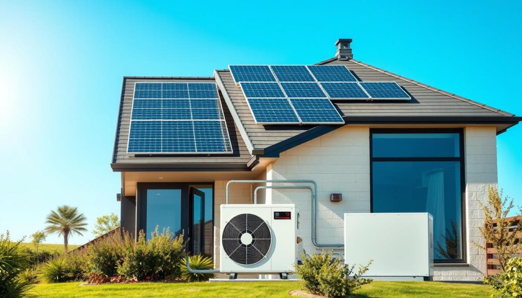 solar energy heat pump