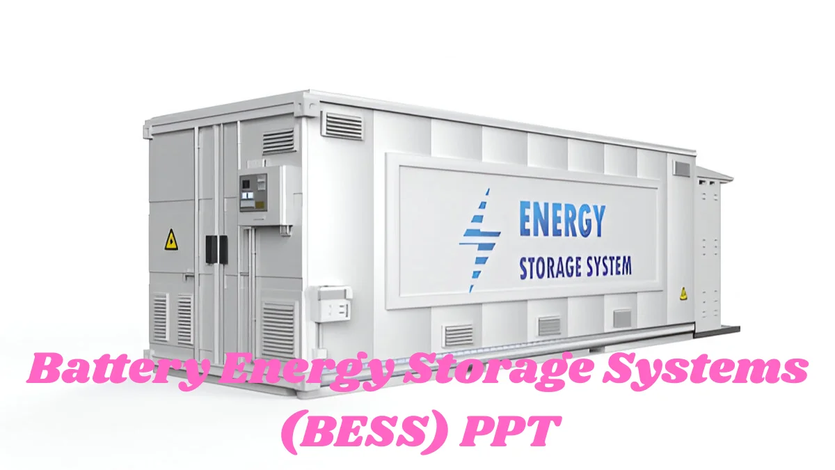 Battery Energy Storage Systems (BESS) PPT