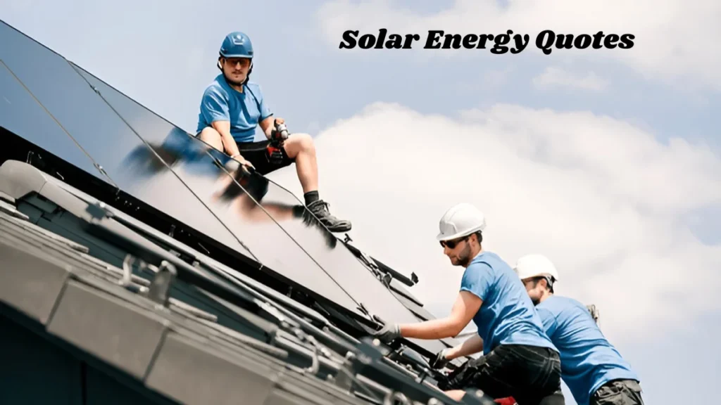Solar Energy Quotes